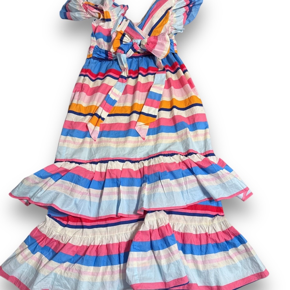 Anthropologie Plenty by Tracy Reese Rainbow Stripe Maxi‎ Dress (NWT) - Picture 5 of 7